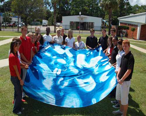 Florida High School Mural